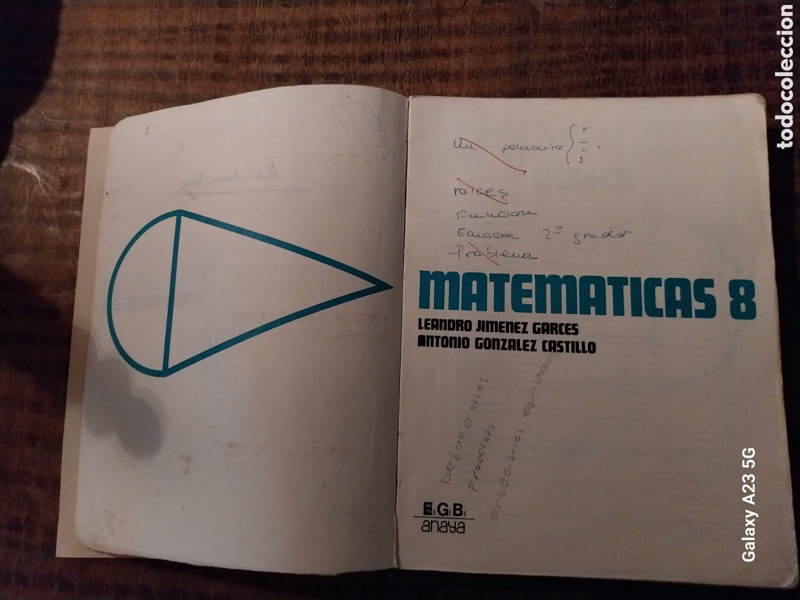 Libros de segunda mano: MATEM&Aacute;TICAS 8. LEANDRO JIM&Eacute;NEZ. E.G.B ANAYA - Foto 2