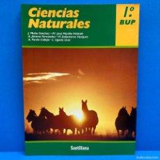 Libros de segunda mano: SANTILLANA 1º BUP CIENCIAS NATURALES. 1.994. NUEVO. A ESTRENAR.