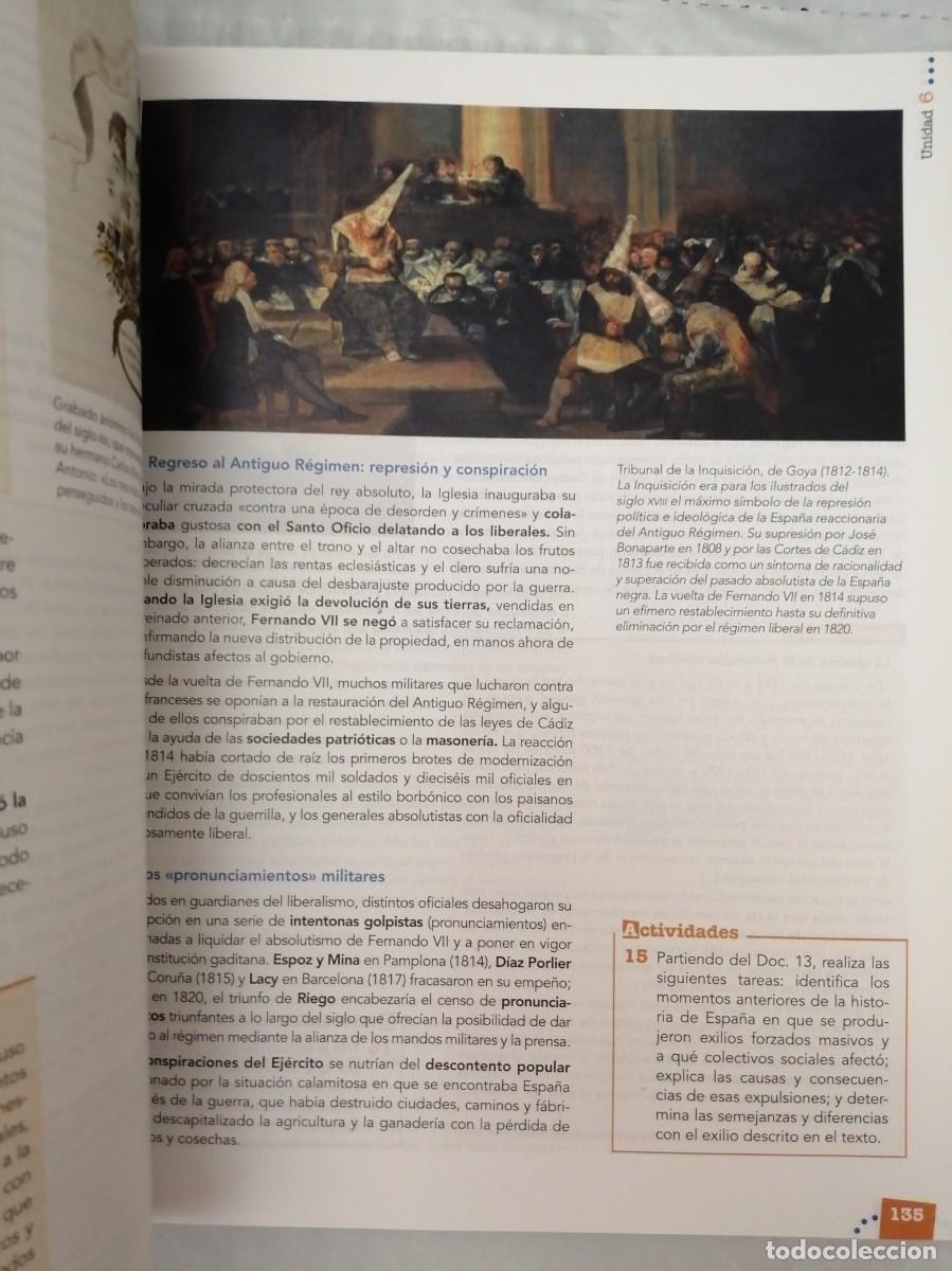 Libros de segunda mano: Historia de Espa&ntilde;a 2 (Aprender es crecer en conexi&oacute;n) - Foto 3