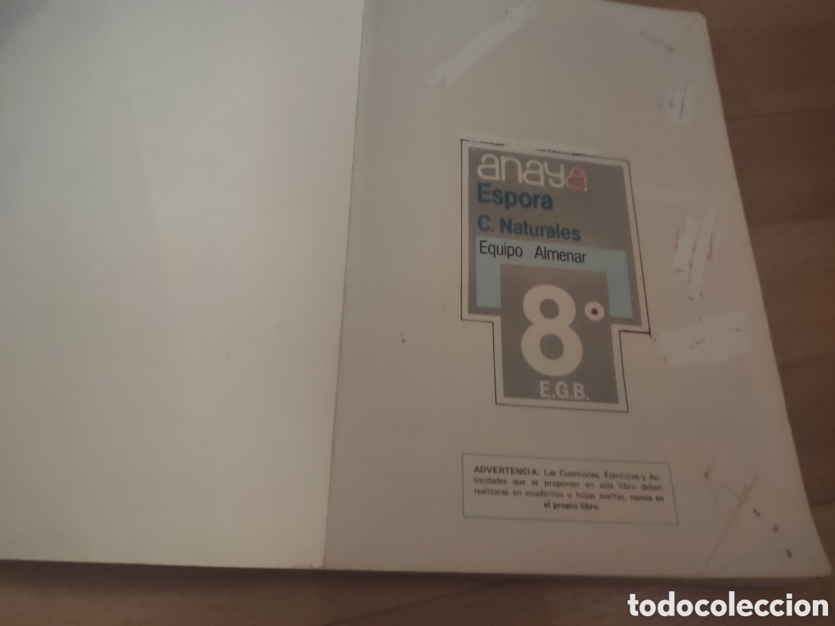 Libros de segunda mano: Libro ciencias naturales Espora 6&deg; EGB - Foto 3