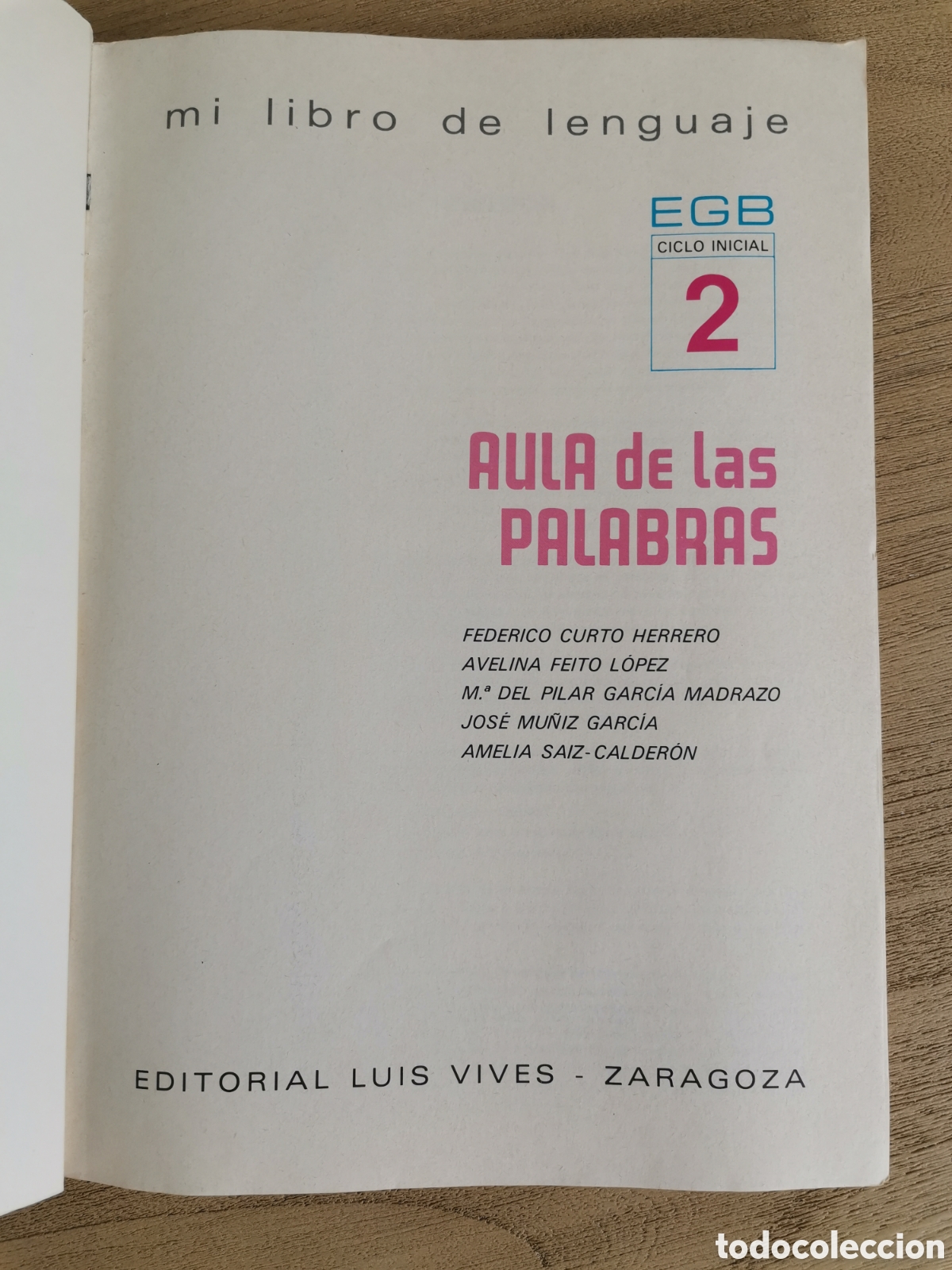 Libros de segunda mano: Lenguaje. Aula de las palabras EGB 2. Edelvives - Foto 6