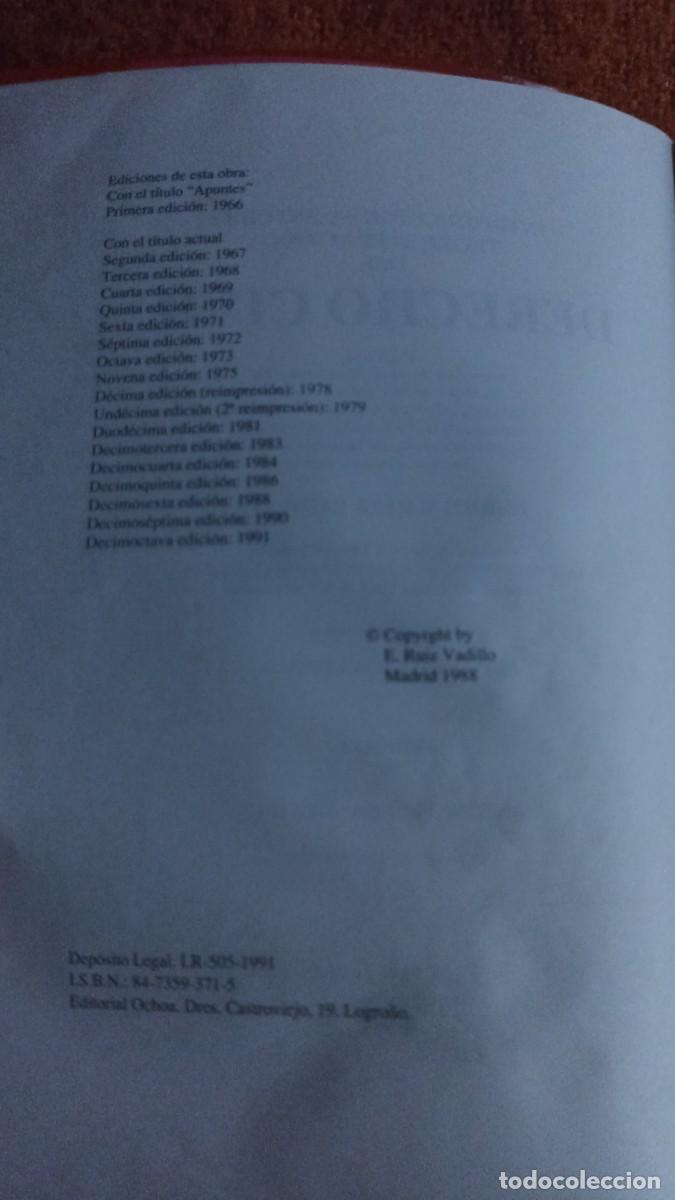 Libri di seconda mano: Introducci&oacute;n al derecho civil Enrique ruiz vadillo