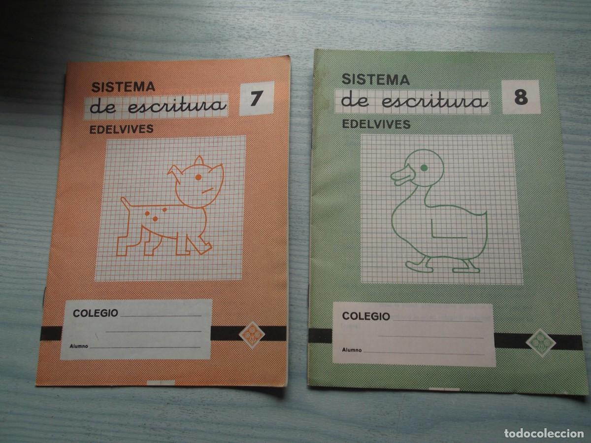Libros de segunda mano: 6 CUADERNOS ESCRITURA EDELVIVES - Foto 3