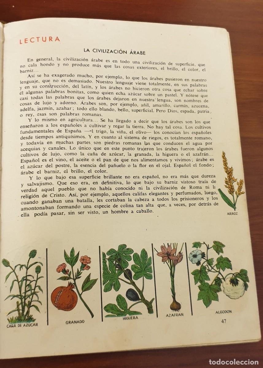 Libros de segunda mano: HISTORIA DE ESPA&Ntilde;A GRADO ELEMENTAL EDICIONES S.M. A&Ntilde;O 1961 - Foto 2