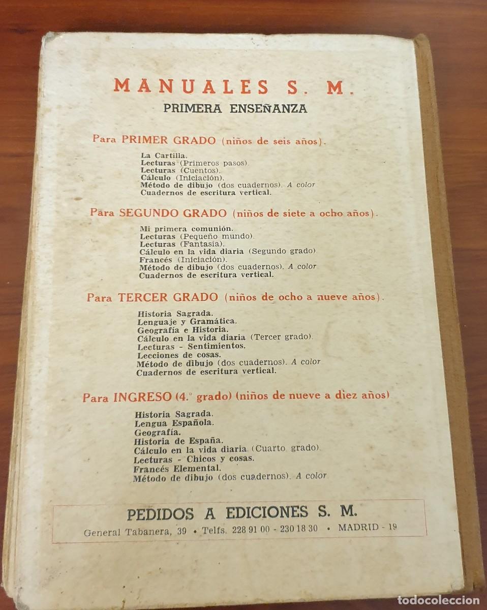 Libros de segunda mano: HISTORIA DE ESPA&Ntilde;A GRADO ELEMENTAL EDICIONES S.M. A&Ntilde;O 1961 - Foto 4
