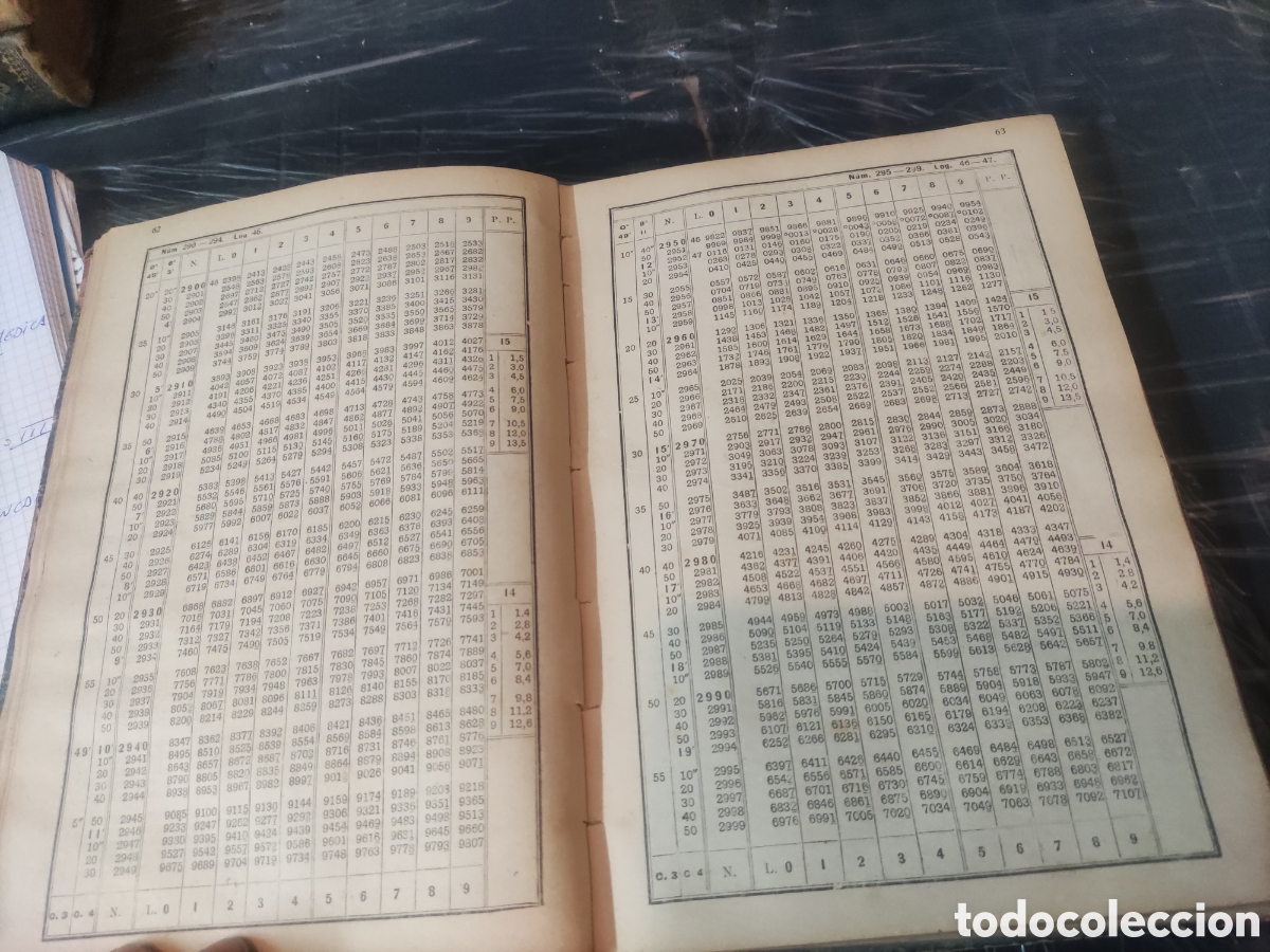 Libros de segunda mano: Tablas de Logaritmos. - Foto 8