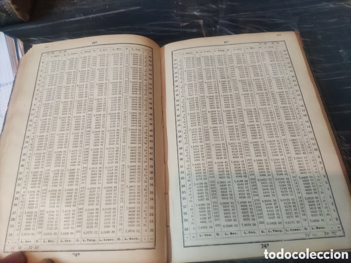 Libros de segunda mano: Tablas de Logaritmos. - Foto 9