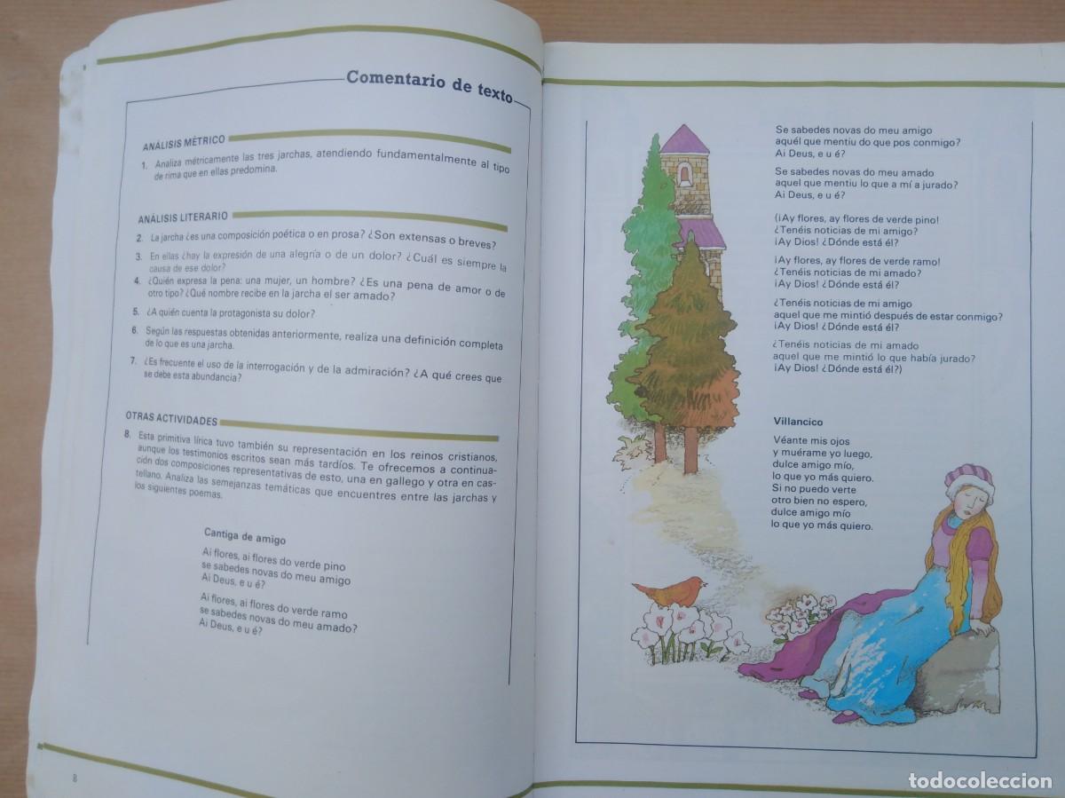 Libros de segunda mano: Libro de Texto Lecturas y comentarios 8 EGB Antos- Anaya - Foto 7