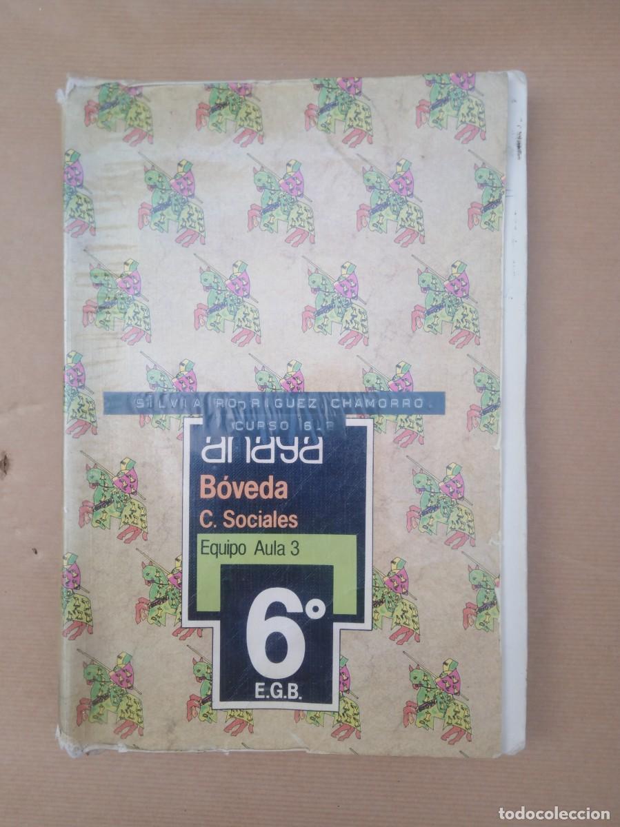 Libros de segunda mano: Libro de Texto C.Sociales 6 EGB Boveda- Anaya - Foto 1