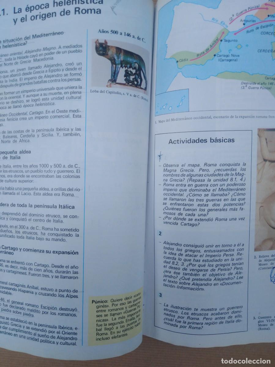 Libros de segunda mano: Libro de Texto C.Sociales 6 EGB Boveda- Anaya - Foto 14