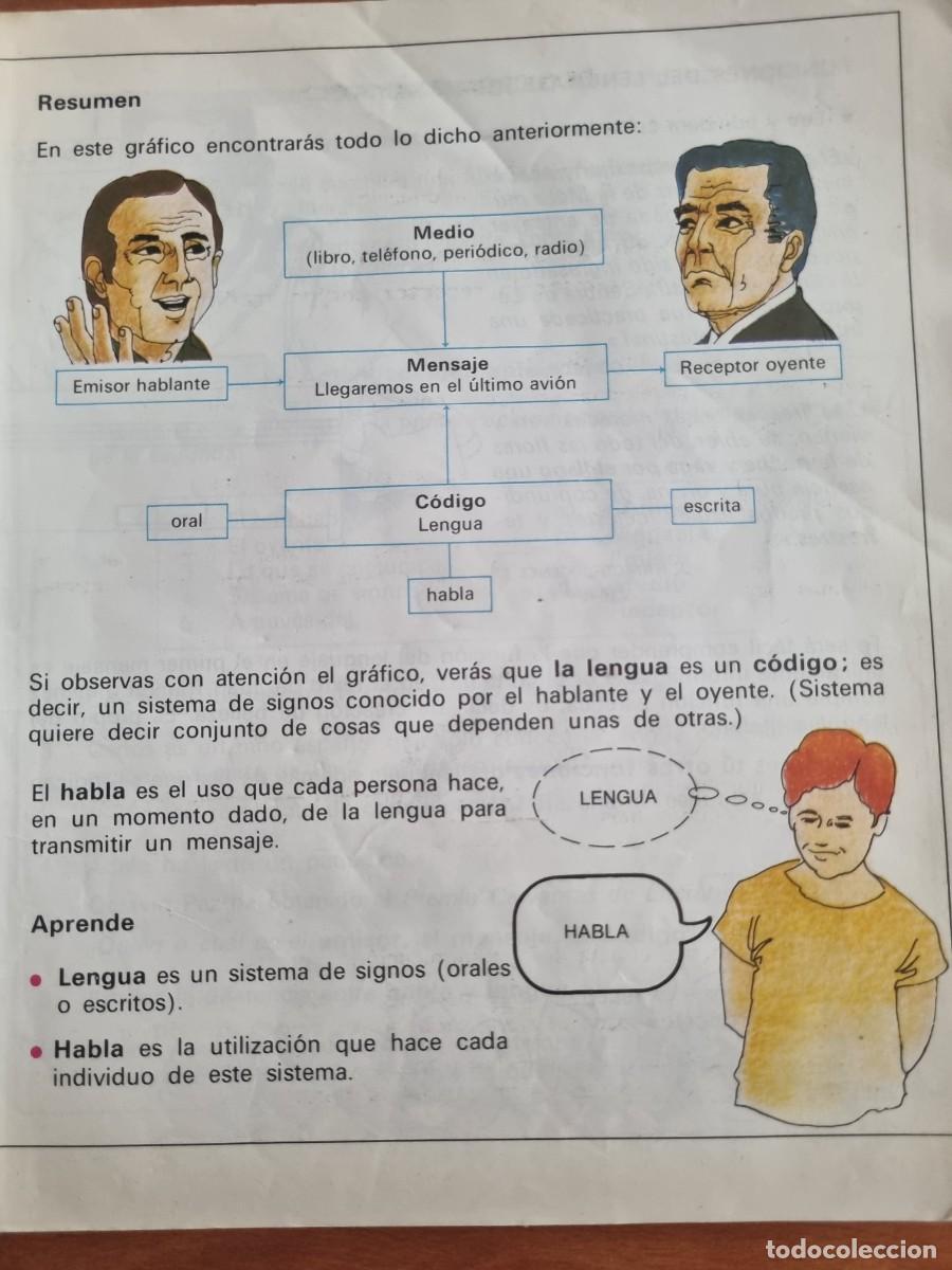 Libros de segunda mano: HABLAR, 5&deg; E.G.B. ED: ANAYA. BARCELONA,1982 - Foto 4