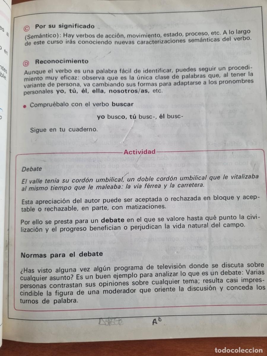 Libros de segunda mano: HABLAR, 5&deg; E.G.B. ED: ANAYA. BARCELONA,1982 - Foto 7