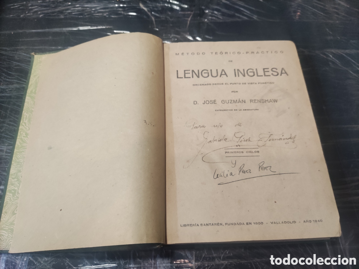 Libros de segunda mano: Renshaw...... Ingl&eacute;s. - Foto 2