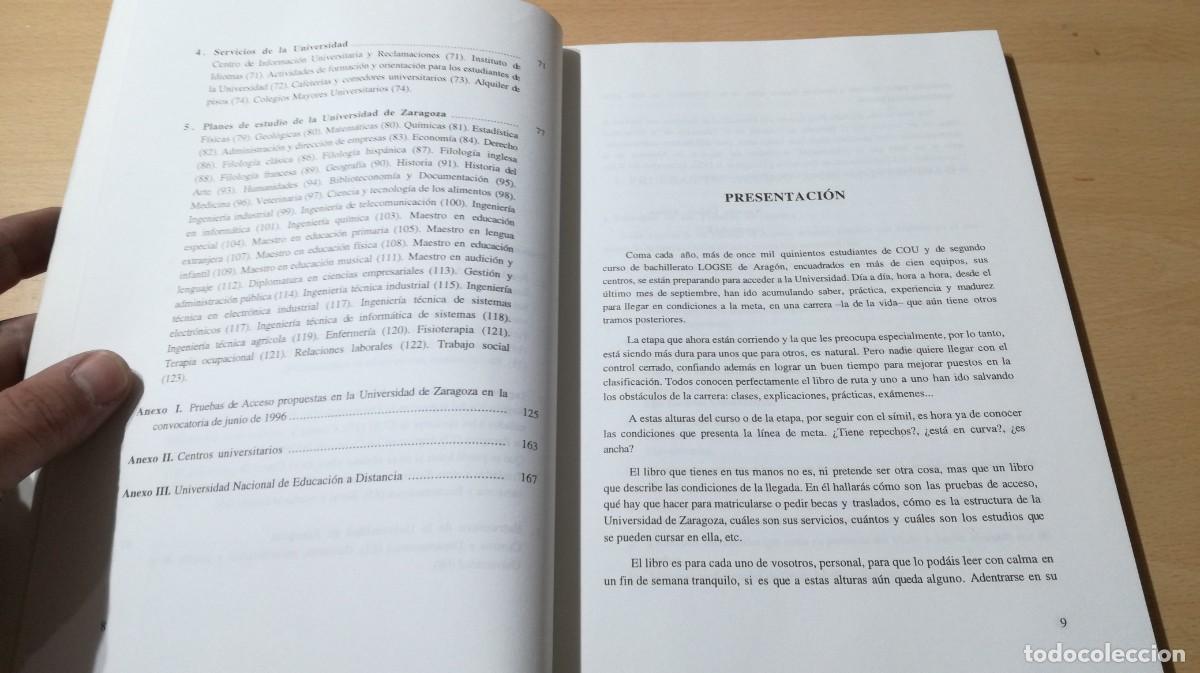 Libros de segunda mano: PARA ACCEDER A LA UNIVERSIDAD DE ZARAGOZA / / ALL23 - Foto 8