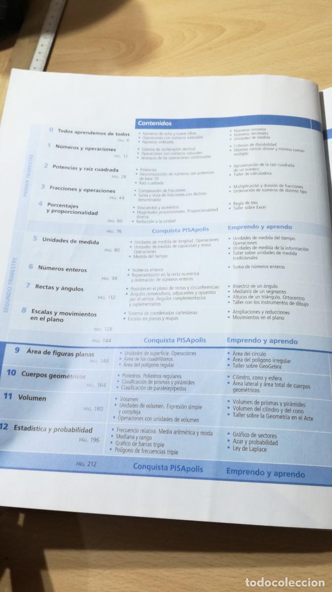 Libros de segunda mano: MATEMATICAS 06 / 6&ordm; SPX / ALL37 - Foto 5