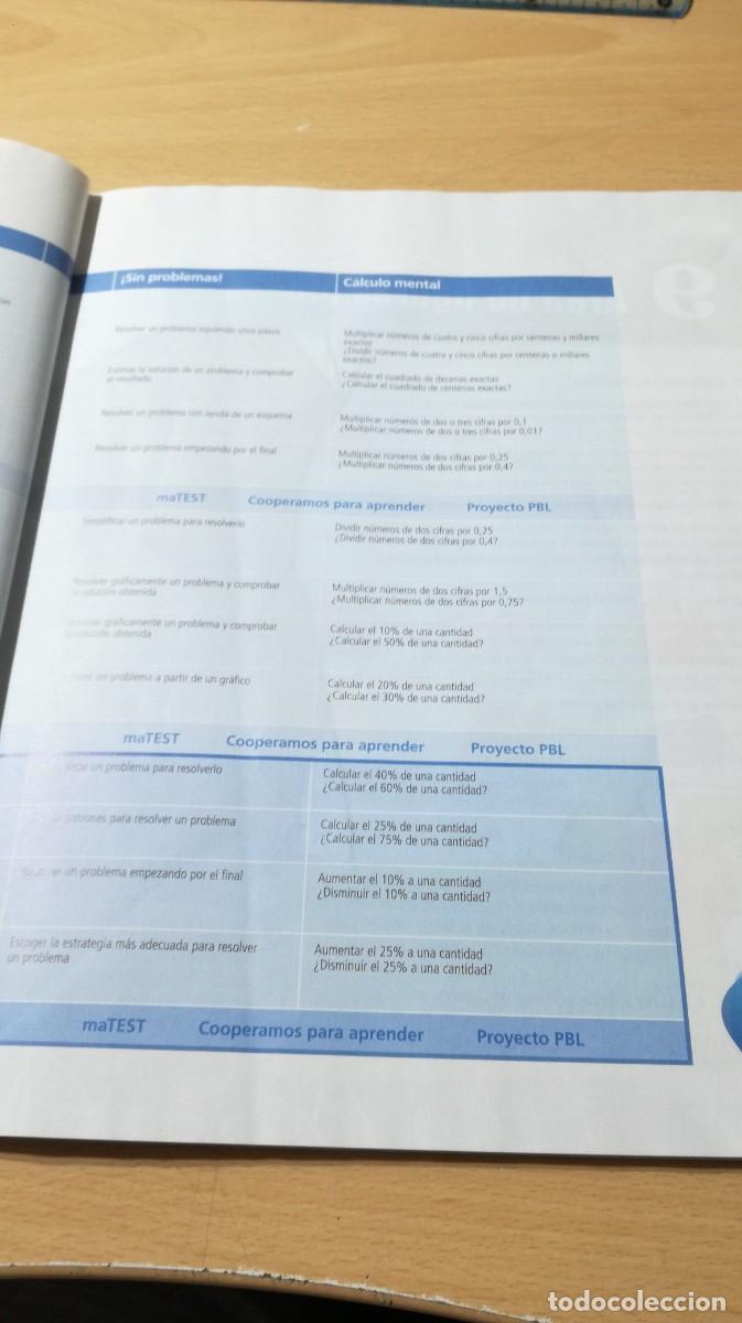 Libros de segunda mano: MATEMATICAS 06 / 6&ordm; SPX / ALL37 - Foto 6