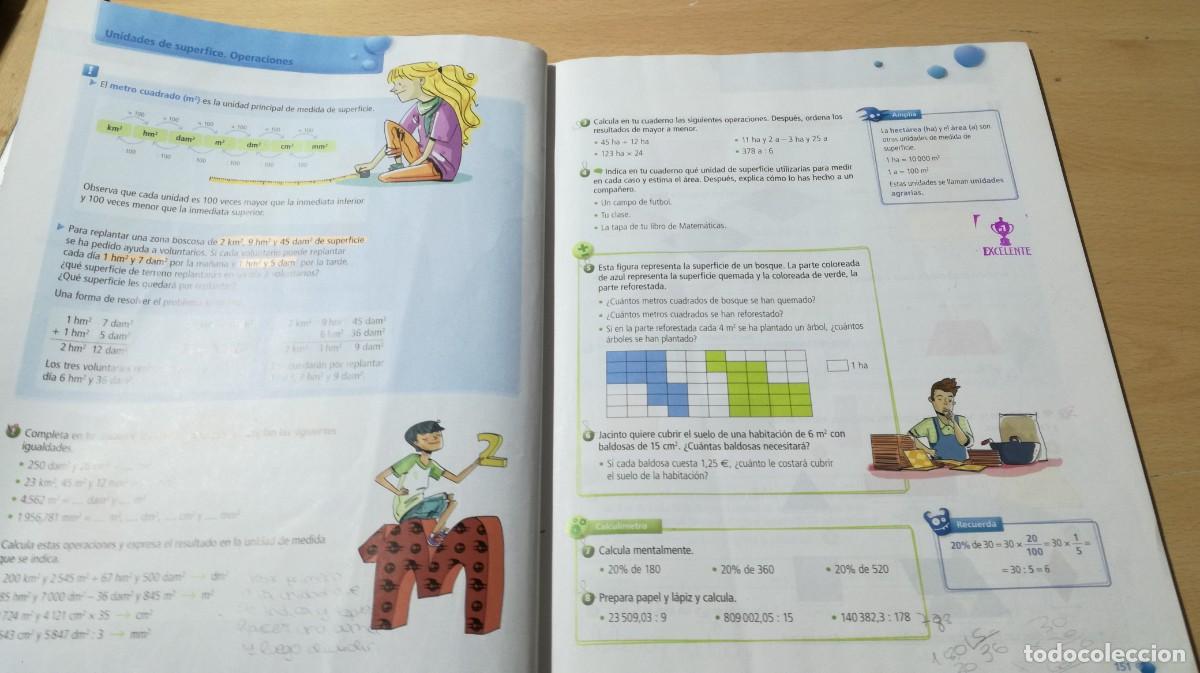 Libros de segunda mano: MATEMATICAS 06 / 6&ordm; SPX / ALL37 - Foto 9