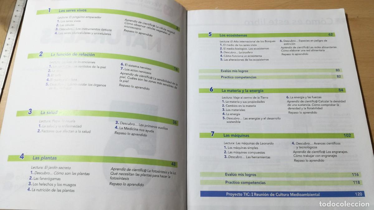 Libros de segunda mano: NATURALES 5 / VICENS VIVES / ALL37 - Foto 5