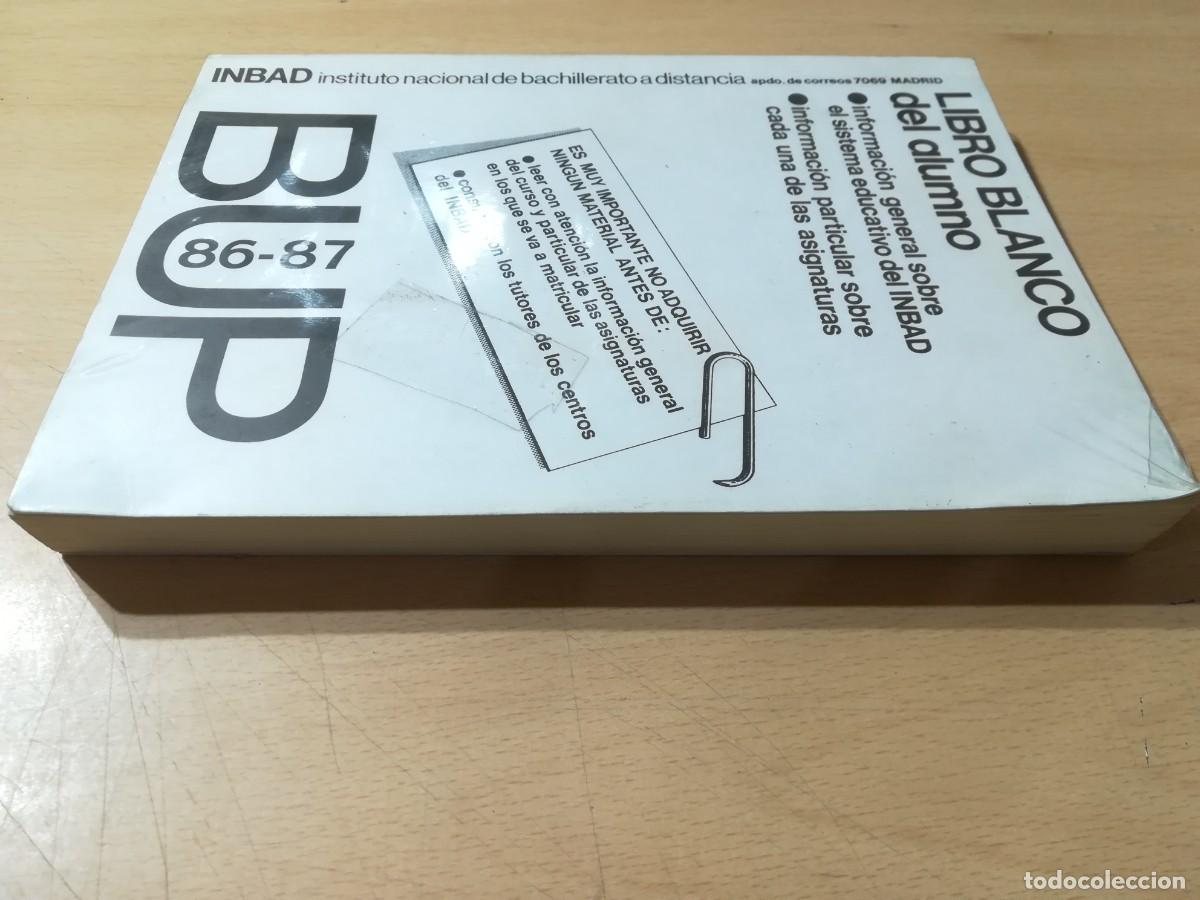 Libros de segunda mano: LIBRO BLANCO DEL ALUMNO BUP / INBAD / ALL-76 - Foto 3