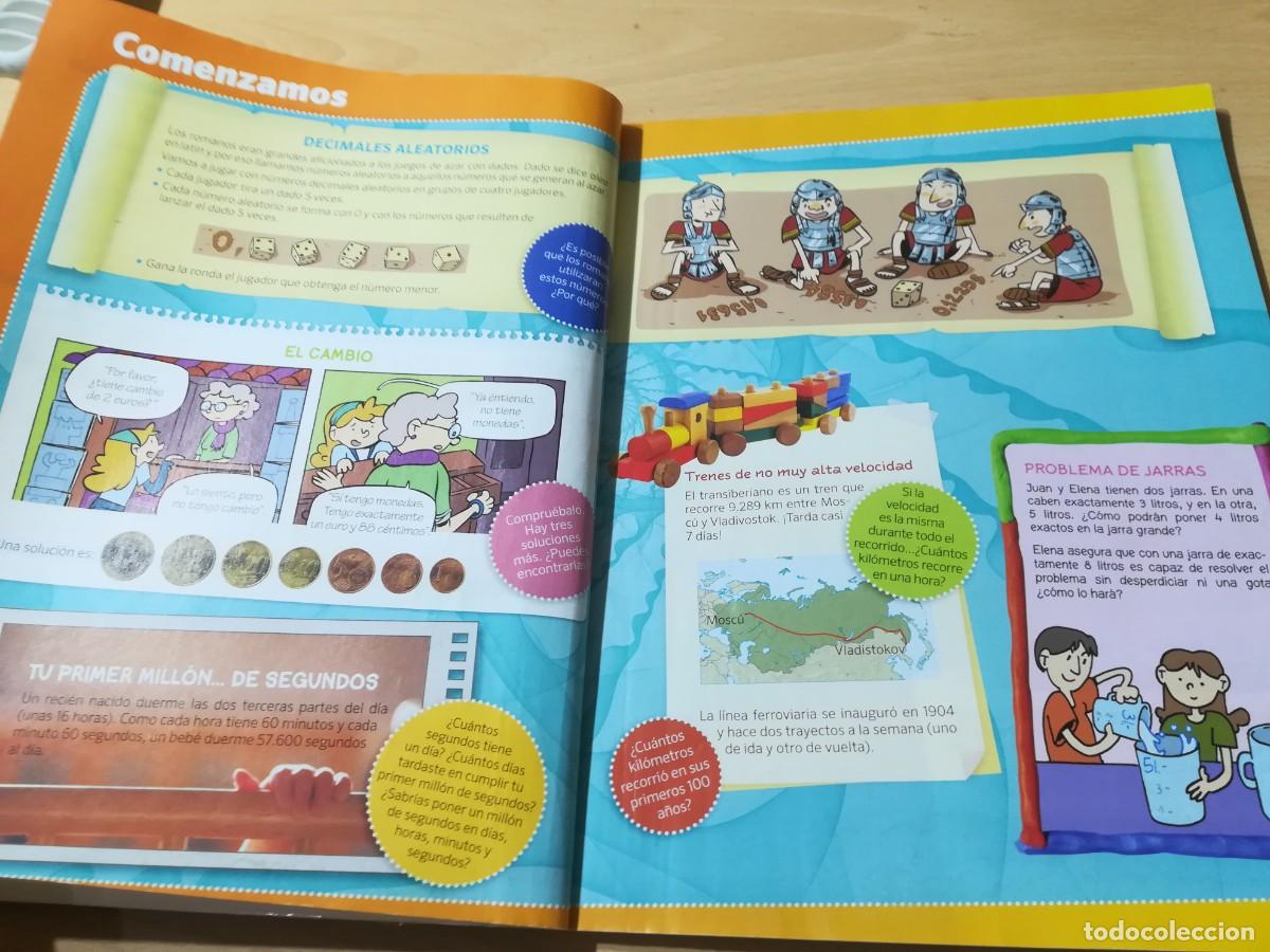 Libros de segunda mano: MATEMATICAS 5&ordm; PRIMARIA 2&ordm;TRIM / SM / AO-16 - Foto 7