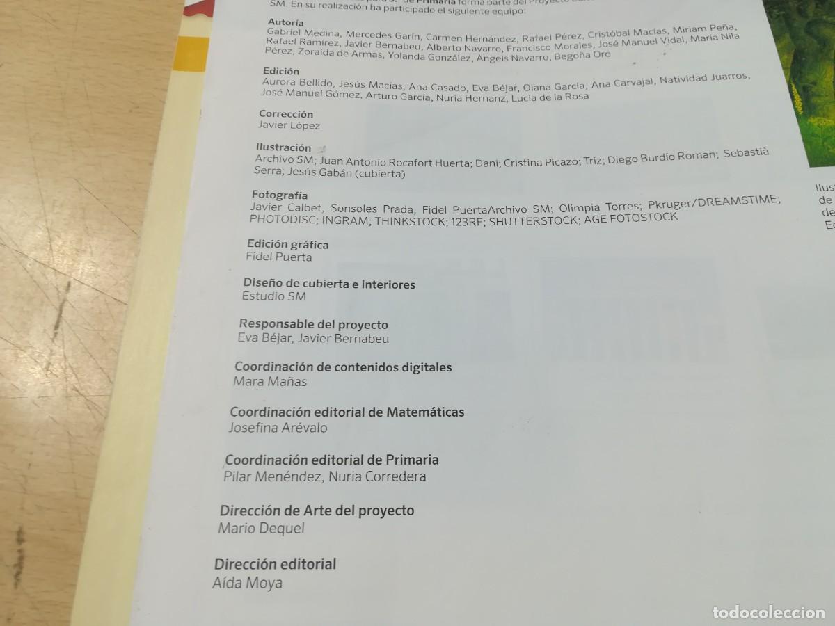 Libros de segunda mano: MATEMATICAS 5&ordm; PRIMARIA 2&ordm;TRIM / SM / AO-16 - Foto 12