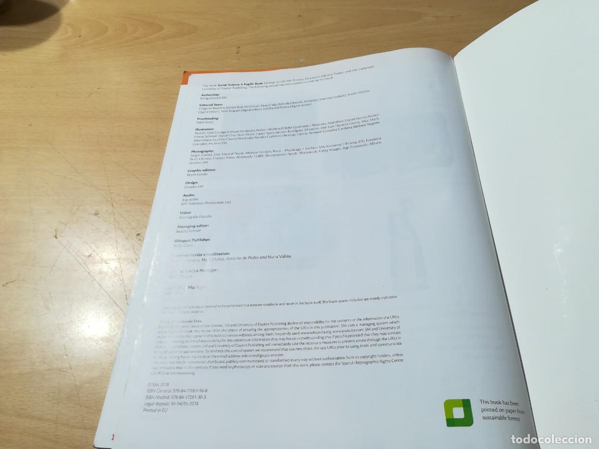 Libros de segunda mano: SOCIAL SCIENCE 5 PRIMARY / SM / AO-63 - Foto 15