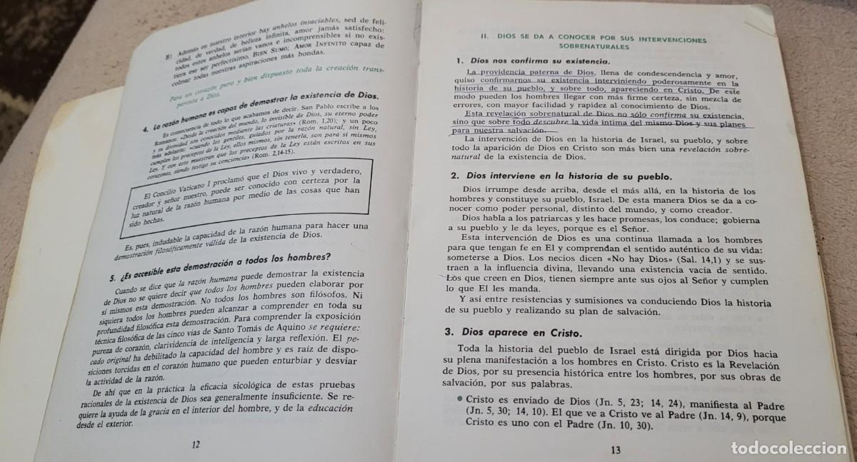 Libros de segunda mano: Libro Dios nos salva religi&oacute;n El dogma cat&oacute;lico Ediciones S.M. de 1966 - Foto 6