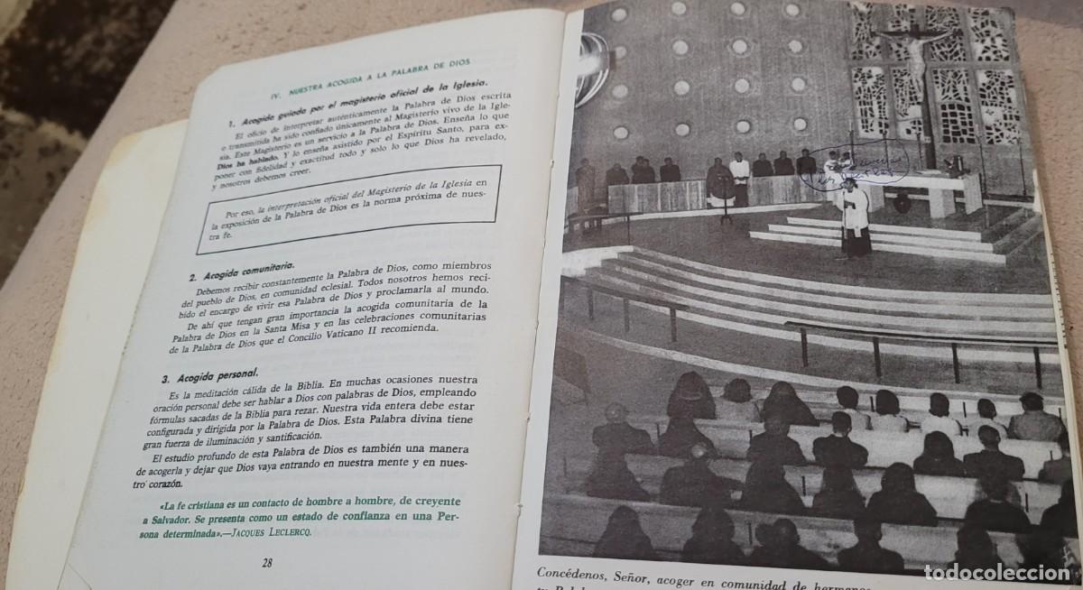 Libros de segunda mano: Libro Dios nos salva religi&oacute;n El dogma cat&oacute;lico Ediciones S.M. de 1966 - Foto 7