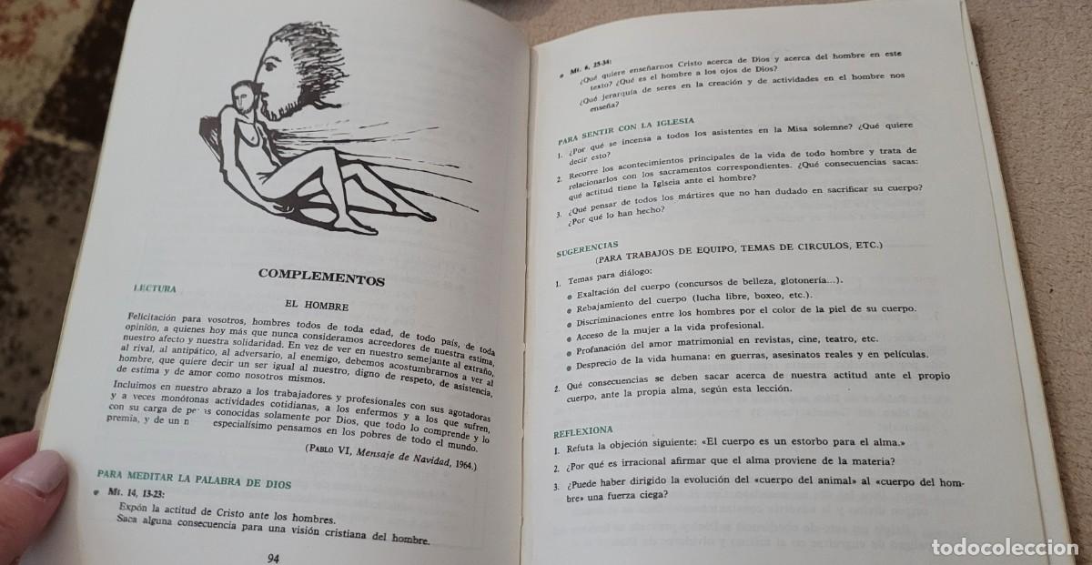 Libros de segunda mano: Libro Dios nos salva religi&oacute;n El dogma cat&oacute;lico Ediciones S.M. de 1966 - Foto 11