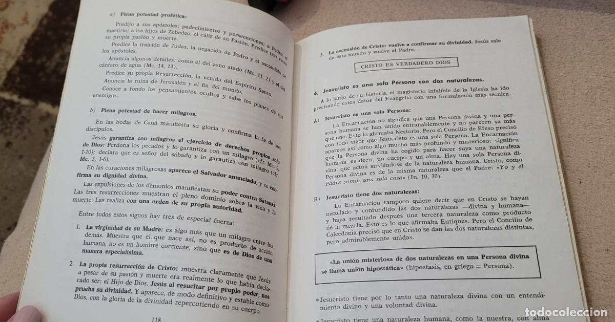 Libros de segunda mano: Libro Dios nos salva religi&oacute;n El dogma cat&oacute;lico Ediciones S.M. de 1966 - Foto 13