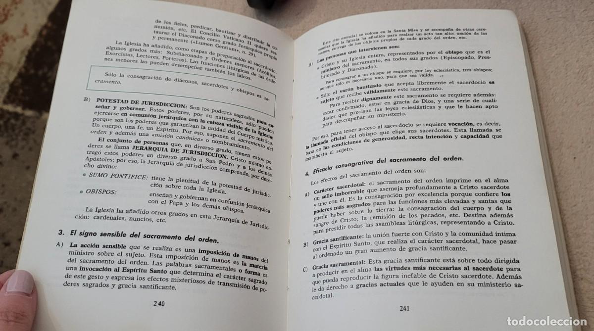 Libros de segunda mano: Libro Dios nos salva religi&oacute;n El dogma cat&oacute;lico Ediciones S.M. de 1966 - Foto 20