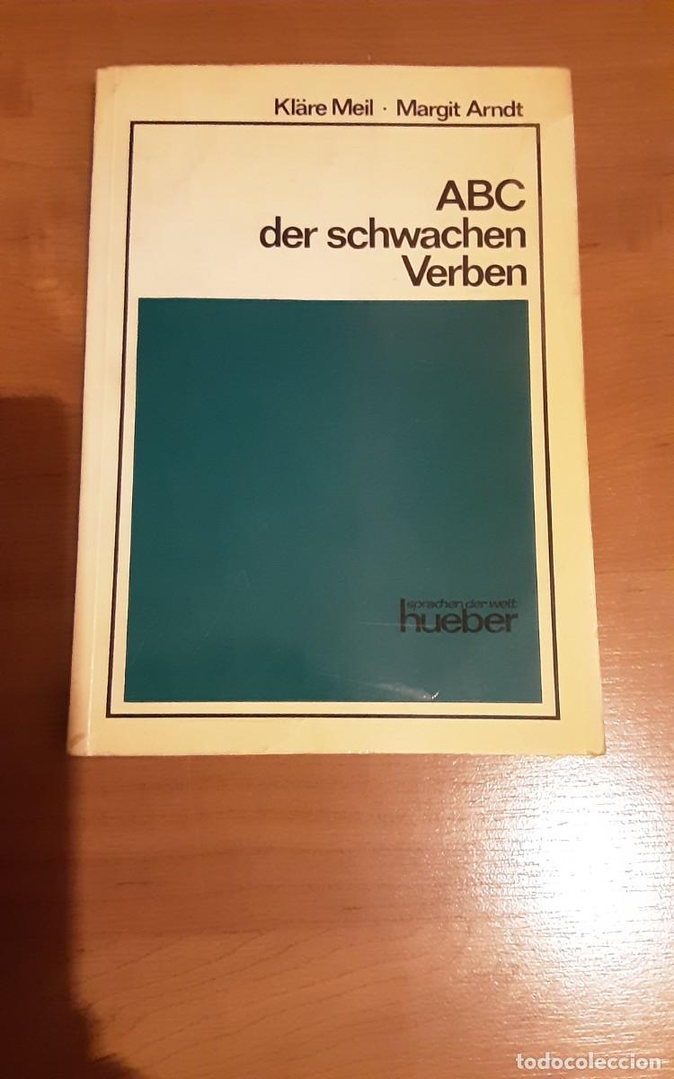 Libros de segunda mano: ABC der Schwachen verben. ABC de verbos d&eacute;biles. Hueber - Foto 1