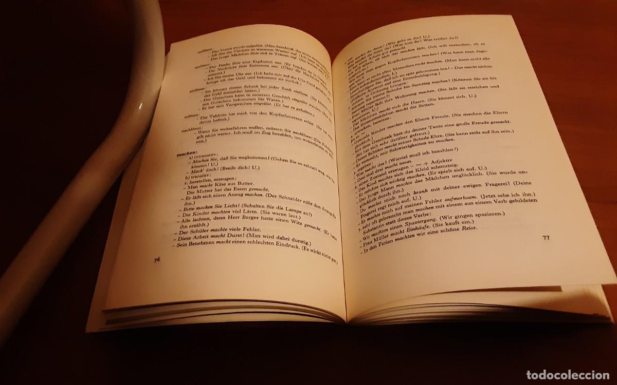 Libros de segunda mano: ABC der Schwachen verben. ABC de verbos d&eacute;biles. Hueber - Foto 3