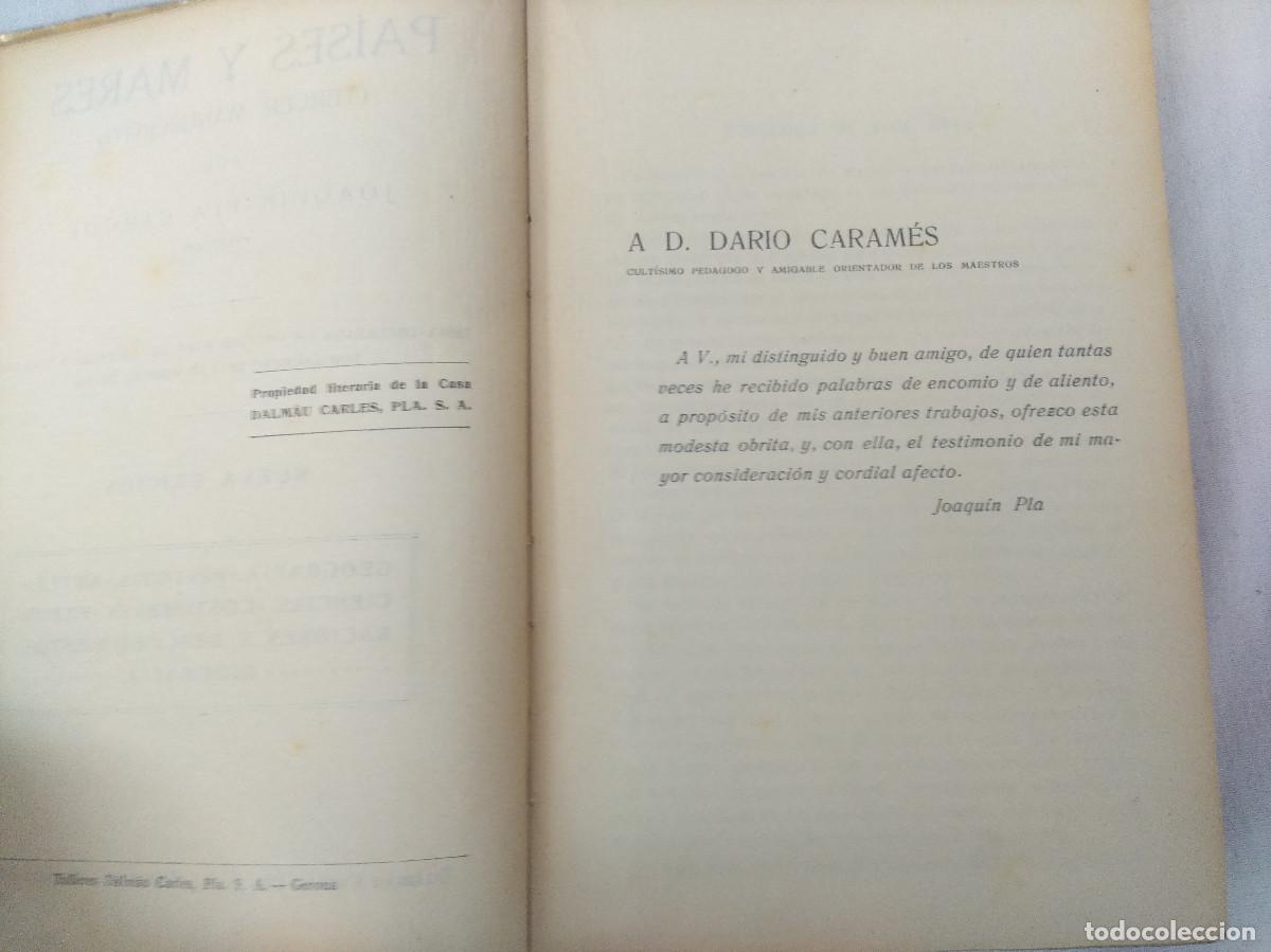 Libros de segunda mano: PAISES Y MARES/DALMAU CARLES PLA. - Foto 7