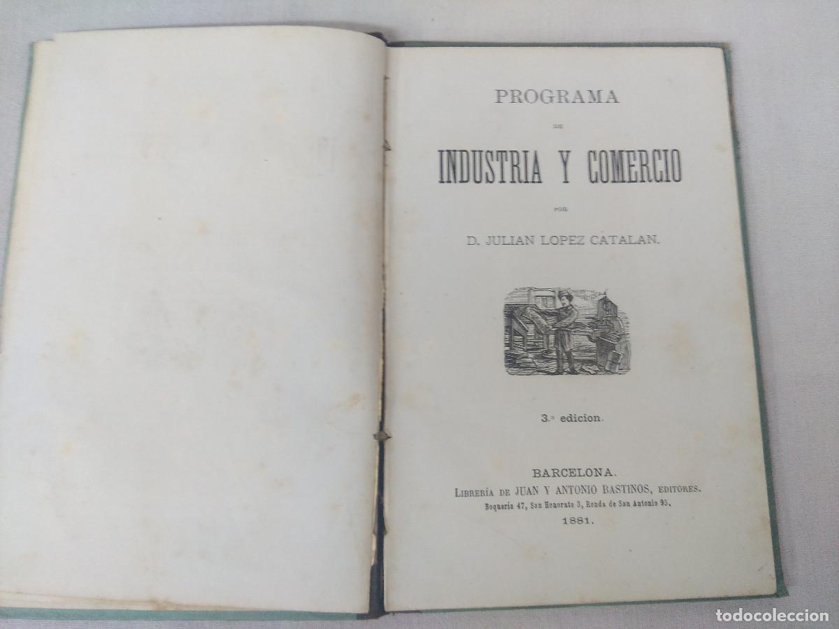 Libros de segunda mano: INDUSTRIA PRIMARIA/INDUSTRIA Y COMERCIO/JULIAN LOPEZ. - Foto 2
