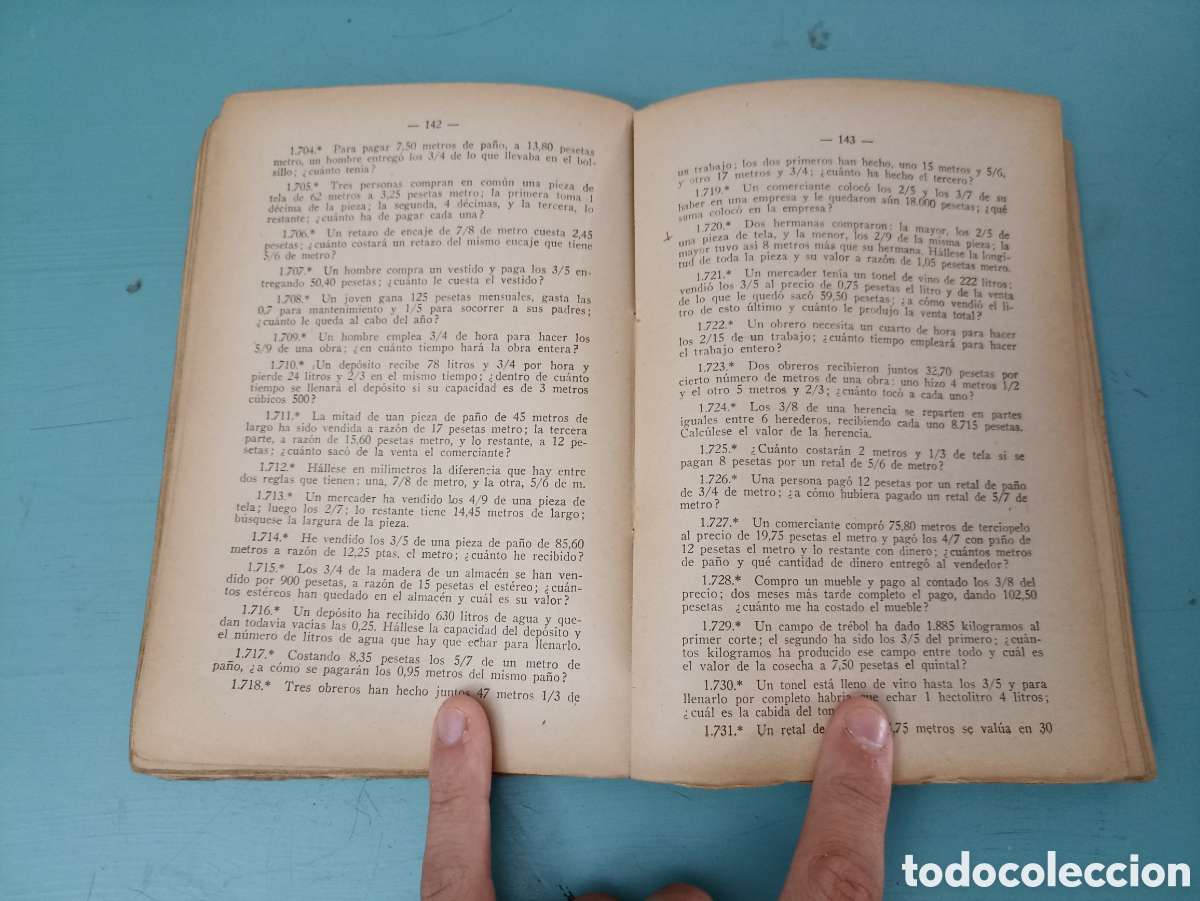 Libros de segunda mano: Nuevo tratado de Aritm&eacute;tica Decimal. Ediciones Bruno. Sexta edici&oacute;n. - Foto 5