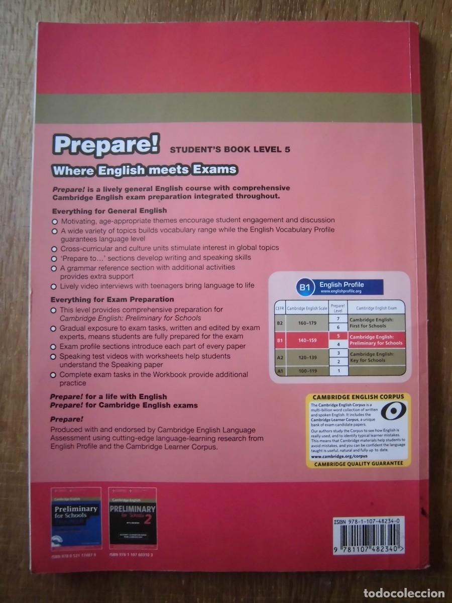 Libros de segunda mano: PREPARE! CAMBRIDGE ENGLISH STUDENTS BOOK LEVEL 5 - Foto 2