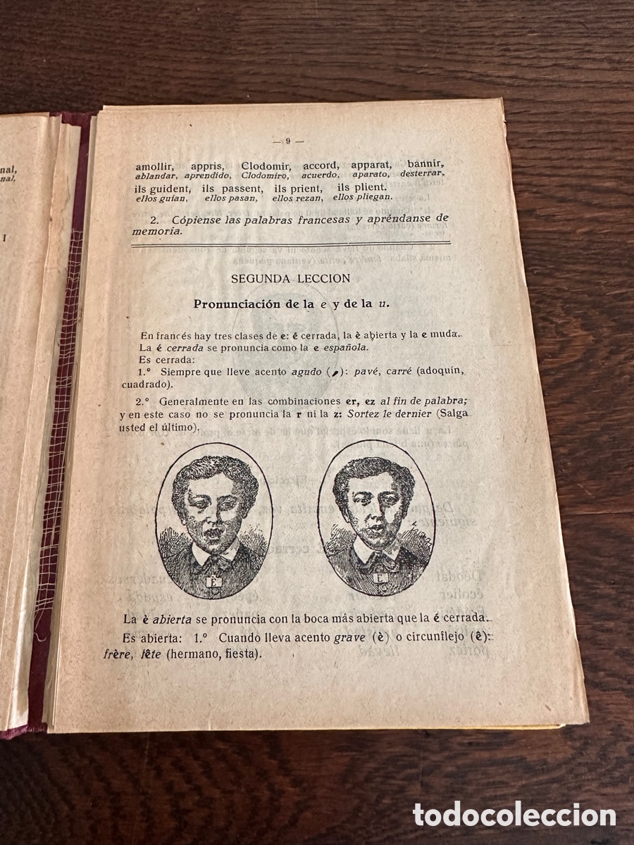 Libros de segunda mano: LENGUA FRANCESA PRIMER CURSO 1952 EDICIONES BRU&Ntilde;O - Foto 4