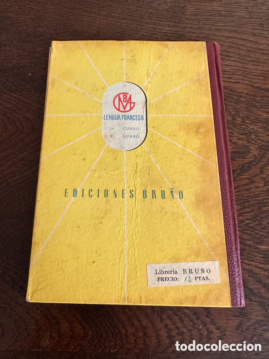Libros de segunda mano: LENGUA FRANCESA PRIMER CURSO 1952 EDICIONES BRU&Ntilde;O - Foto 6