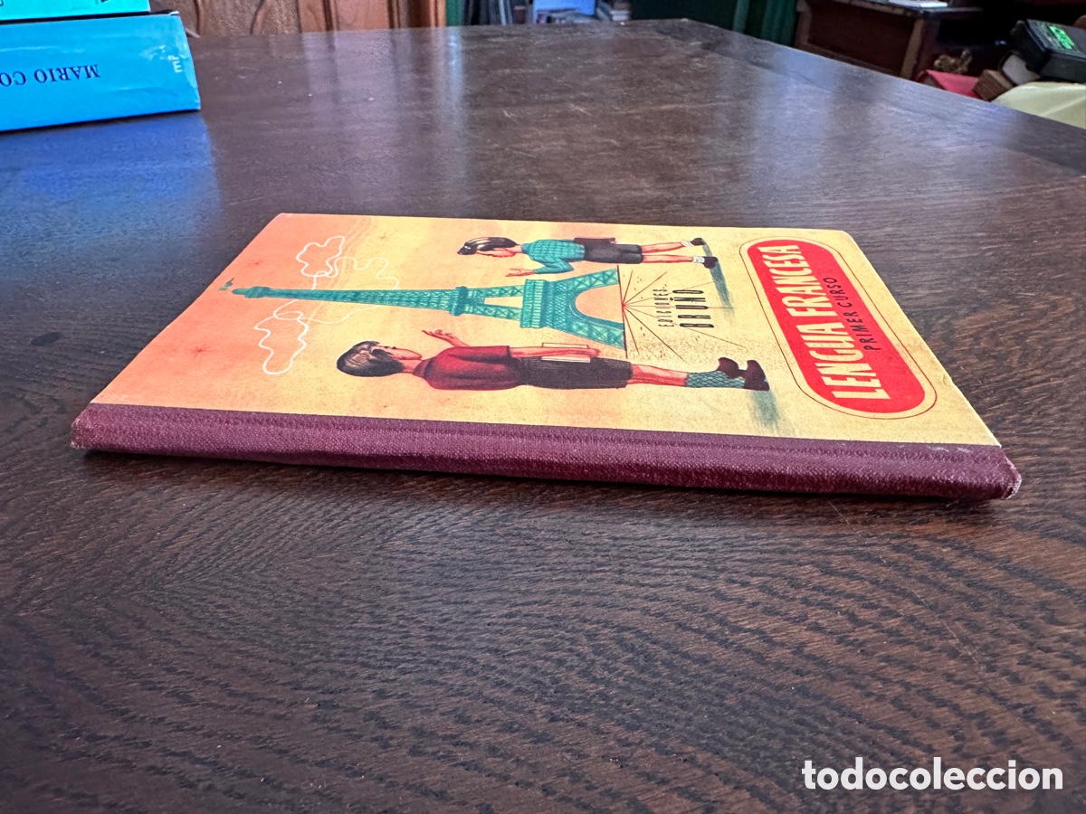 Libros de segunda mano: LENGUA FRANCESA PRIMER CURSO 1952 EDICIONES BRU&Ntilde;O - Foto 7