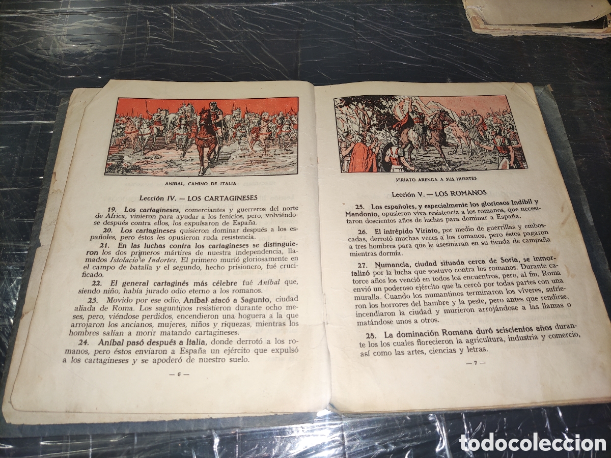 Libros de segunda mano: Cartilla Moderna de Historia de Espa&ntilde;a - Foto 4