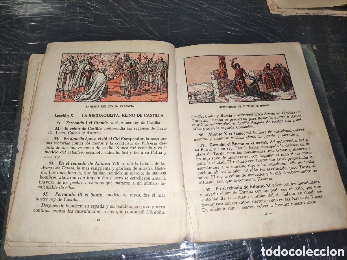 Libros de segunda mano: Cartilla Moderna de Historia de Espa&ntilde;a - Foto 5