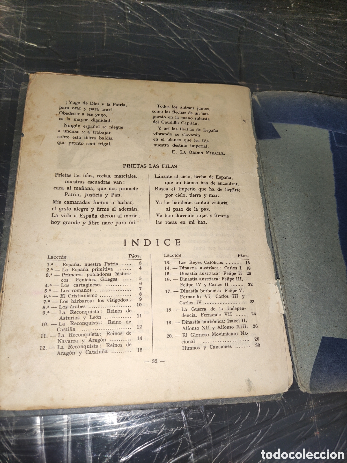 Libros de segunda mano: Cartilla Moderna de Historia de Espa&ntilde;a - Foto 7