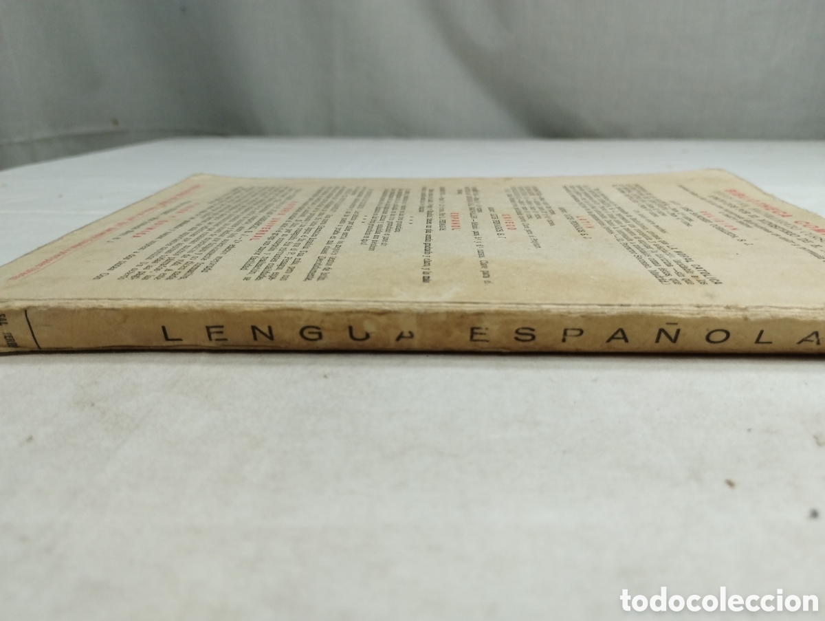 Libros de segunda mano: Gram&aacute;tica de la lengua espa&ntilde;ola. Luis Penagos, 1963 KKB - Foto 2