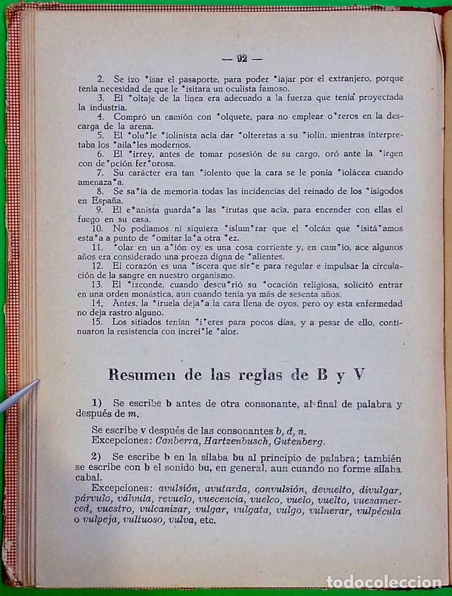 Libros de segunda mano: Curso pr&aacute;ctico de ortograf&iacute;a - Jos&eacute; Gard&oacute; - Foto 6