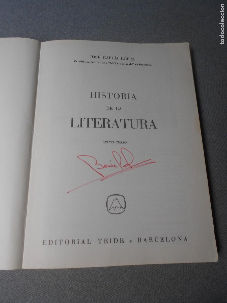 Libros de segunda mano: HISTORIA DE LA LITERATURA - Foto 2