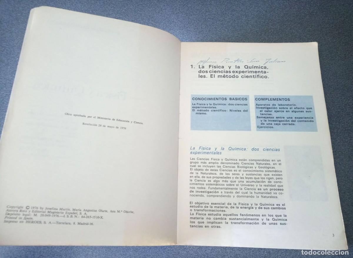 Libros de segunda mano: Fisica Y Quimica 2 Bachillerato - Foto 4