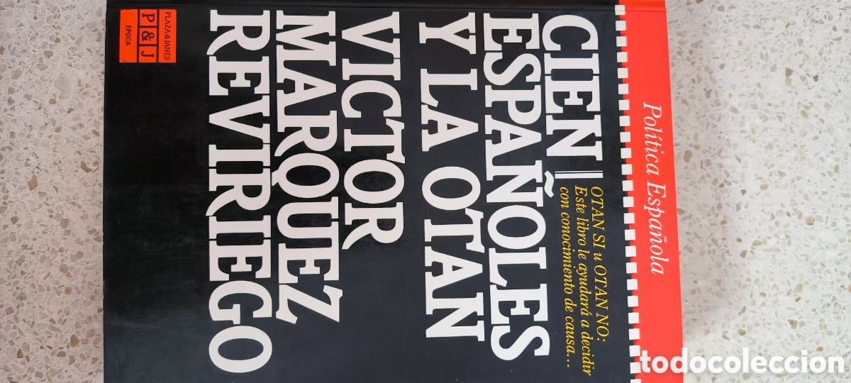 Libros de segunda mano: Cien espa&ntilde;oles y la otan - Foto 2