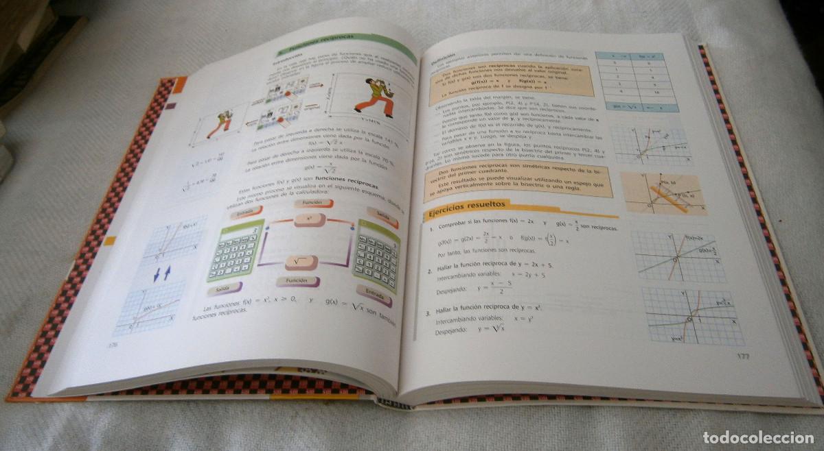 Libros de segunda mano: Matematicas 1 Algoritmo Bachillerato SM - Foto 2