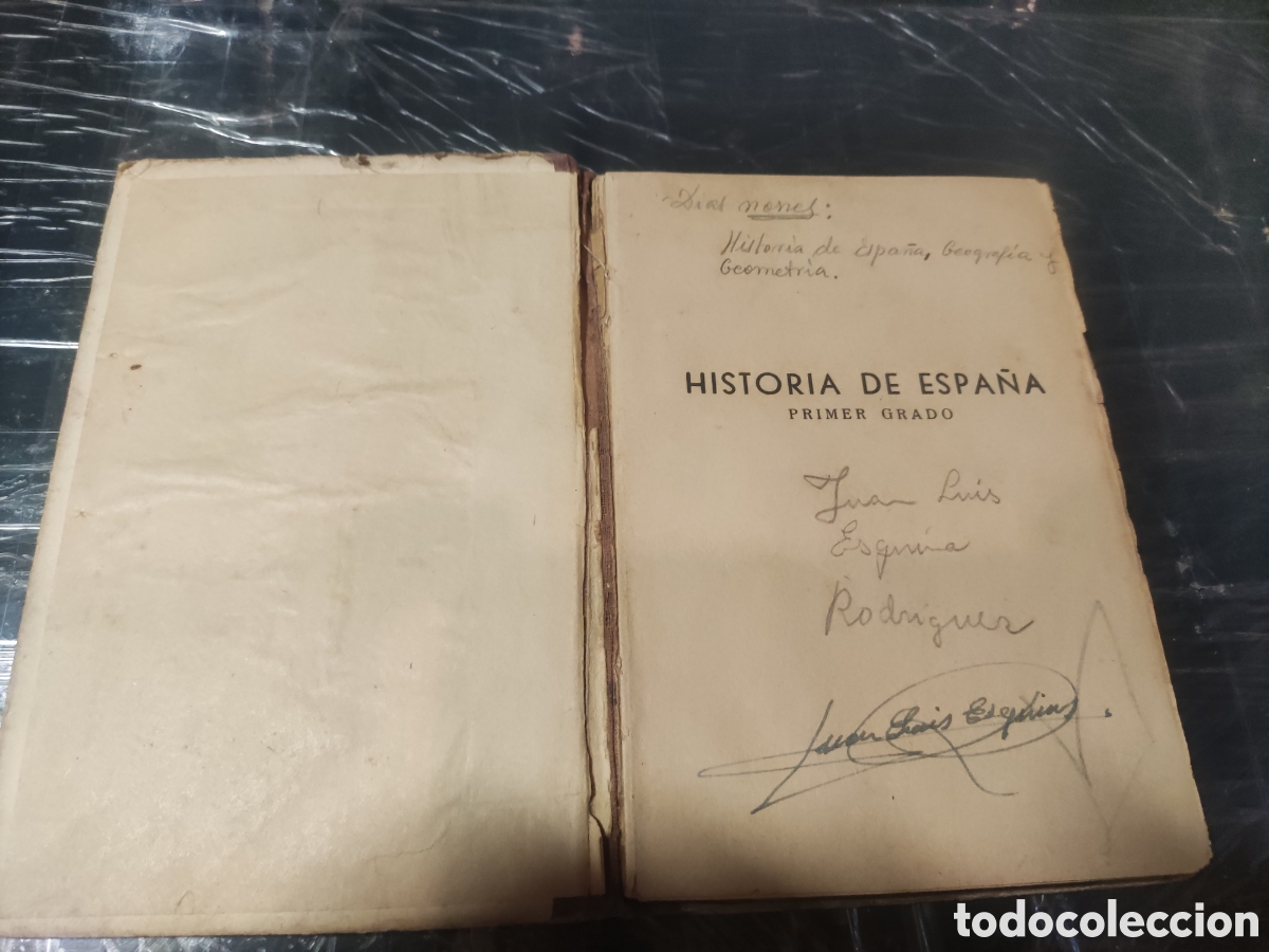 Libros de segunda mano: Historia de Espa&ntilde;a..... 1&deg; Grado. - Foto 2